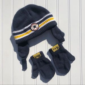 Converse All Star Toddler Hat & Mittens